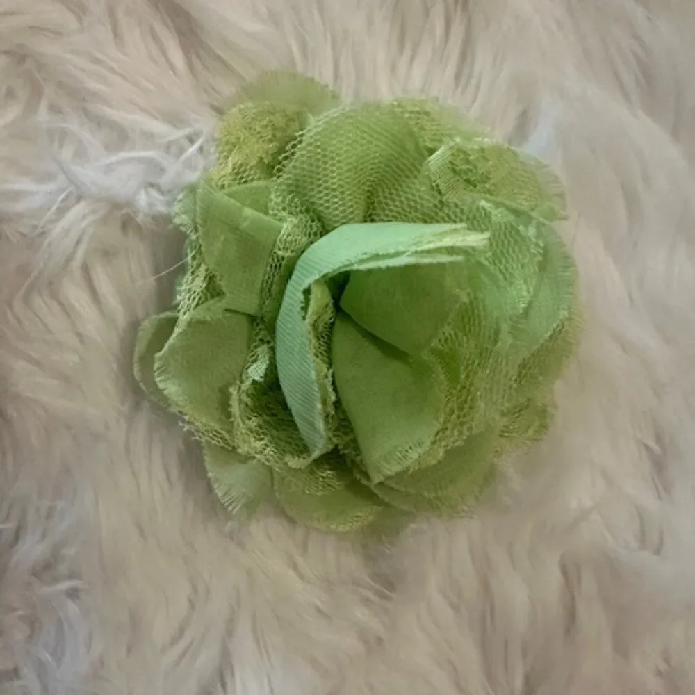 Bundle (3) of Chiffon & Lace Flowers   5B8080    Handmade NWT Boutique